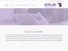 Tablet Screenshot of behuizing.nl